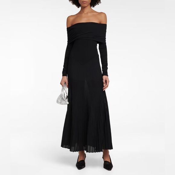 KHAITE Rebecca Black Dress size Medium - Picture 1 of 4